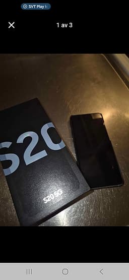 Samsung Galaxy S20 i mycket fint skick!