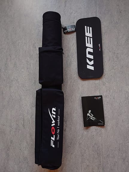 FLOWIN träningsmatta 140×99 cm med väska