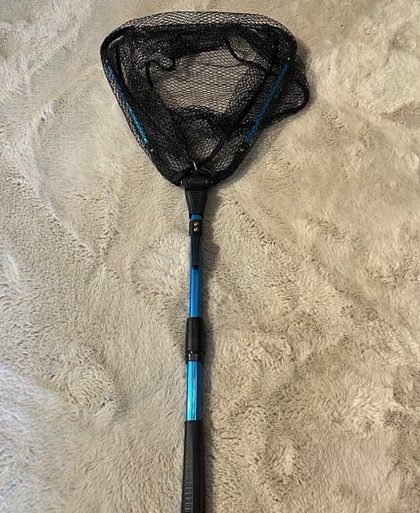 Fiskeset spö rulle håv och tillbehör