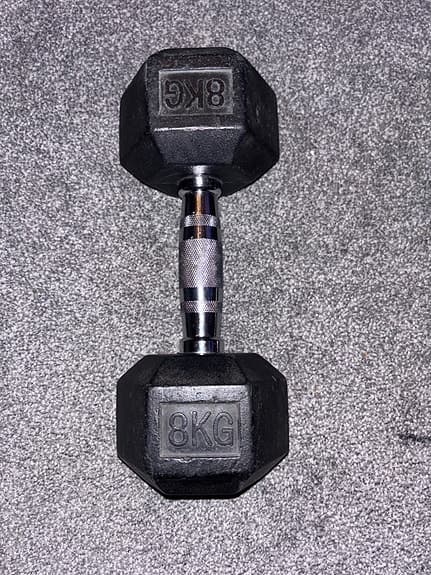 Hantlar 8 kg