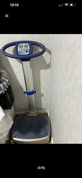 vibrationsplatta med handtag