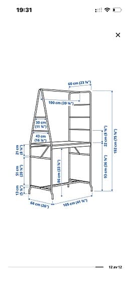 IKEA Håverud Barbord samt 2 barstolar STIG