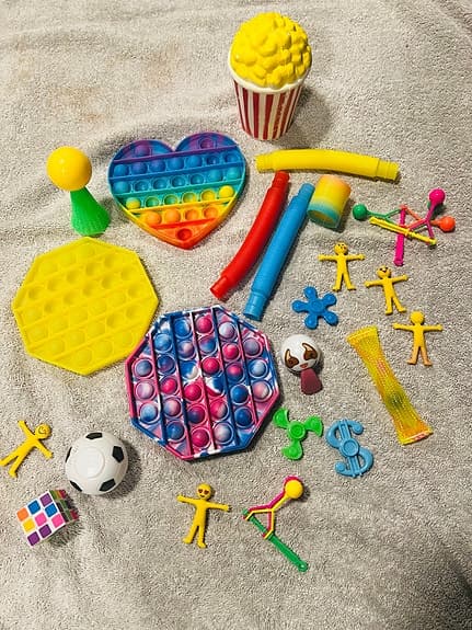 Stort set Fidget & Pop it leksaker!