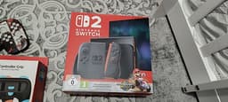 Nintendo Switch 2 i nyskick + massa tillbehör!