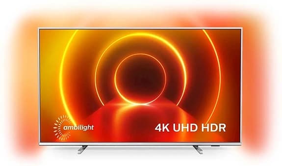 Philips 58" 4K UHD LED-TV med Alexa och Ambilight