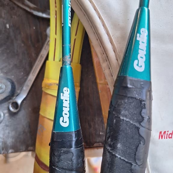 Goufe badmintonracket grön