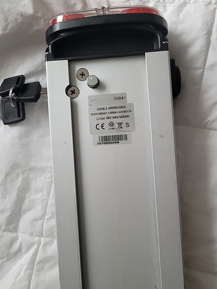 Promovec elcykelbatteri Nyrenoverat