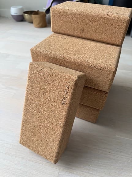 8 stk Yogiraj yogablock kork