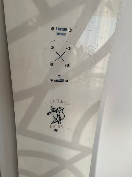 Salomon Lotus snowboard