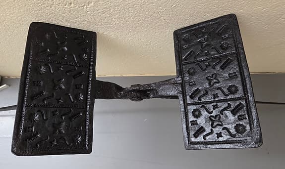 Gjutjärn: Kex/Rånjärn (2 st)