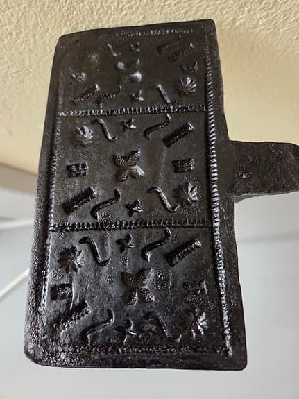 Gjutjärn: Kex/Rånjärn (2 st)