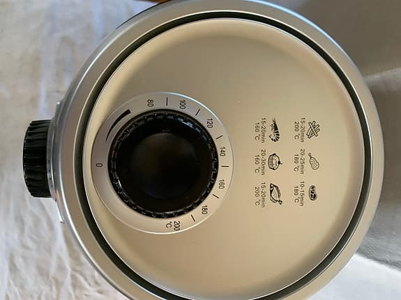 Melissa airfryer svart