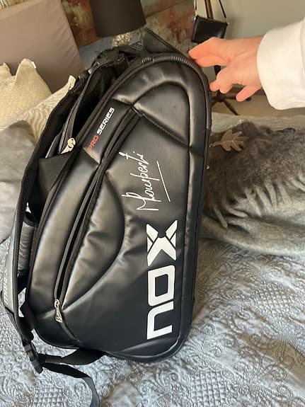 Nox Pro Series padelväska / tennis väska svart