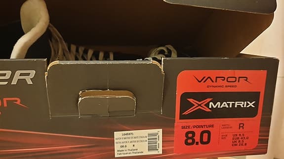 Bauer Vapor ishockeyskridskor storlek 43 svart