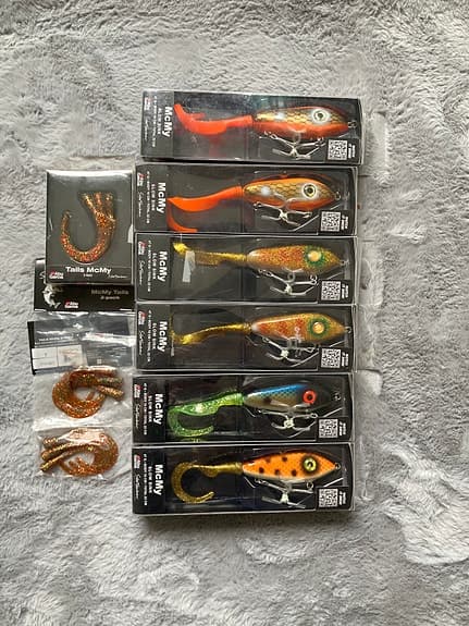 Abu Garcia Svartzonker McMy Slowsink 47 blandade färger