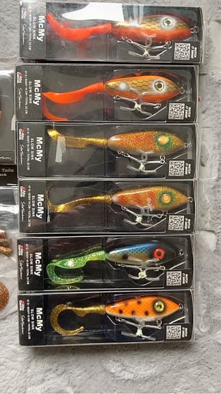 Abu Garcia Svartzonker McMy Slowsink 47 blandade färger