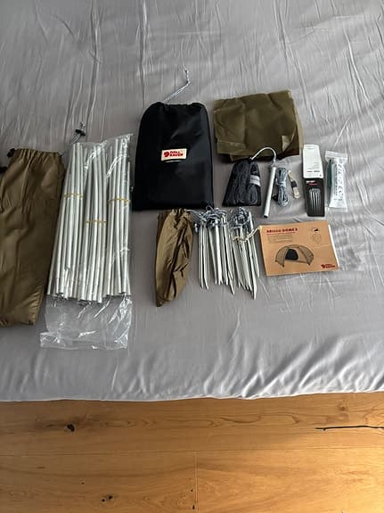 Tält Fjällräven Abisko Dome 3