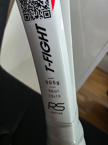 Tecnifibre T-Fight tennisracket 305 g 98 in2 vit