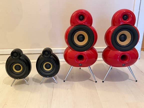 Högtalare - Scandyna Minipod, 2st och Scandyna Micropod, 2st