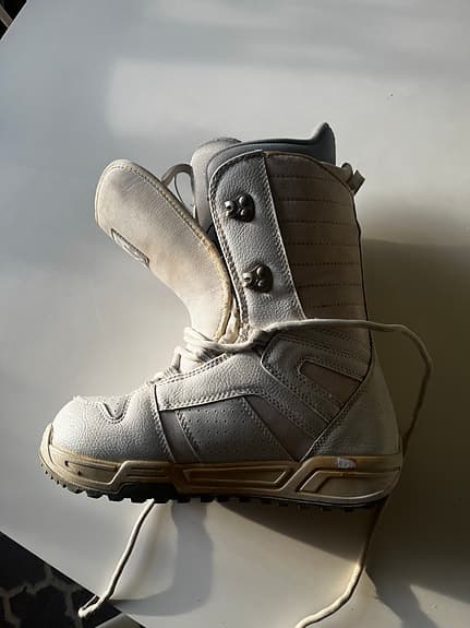 Burton snowboardboots vit storlek 38