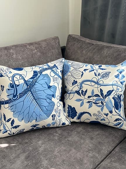 2st Kuddfodral/ Tyg Från Svenskt Tenn / Josef Frank/ La Plata