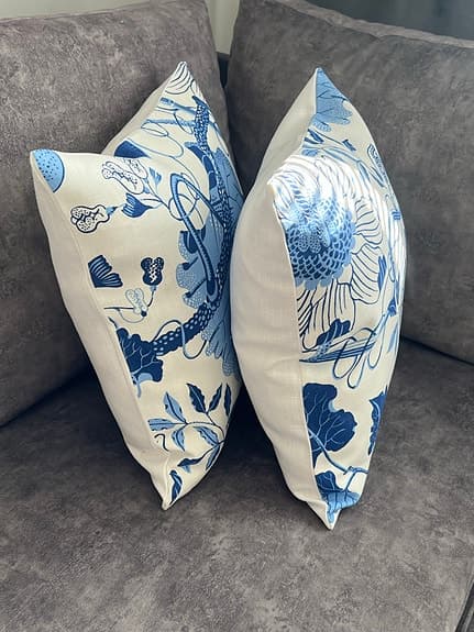 2st Kuddfodral/ Tyg Från Svenskt Tenn / Josef Frank/ La Plata