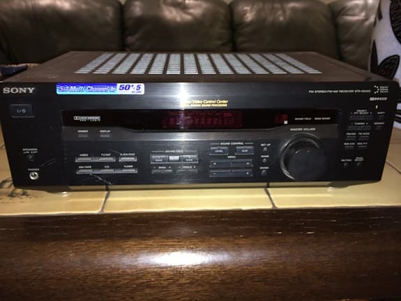 Sony receiver surround smt 4 st Pioner hägtalare