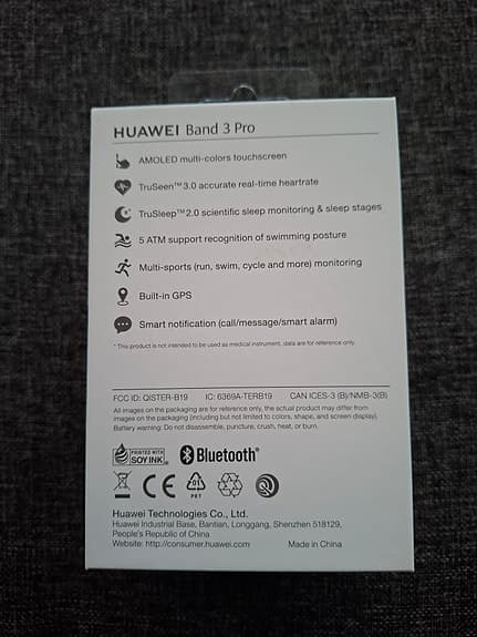 Huawei Band 3 Pro

Aktivitetsarmband Pulsklocka