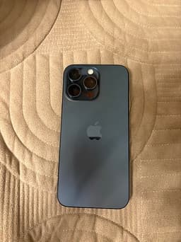 iPhone 15 pro max blue