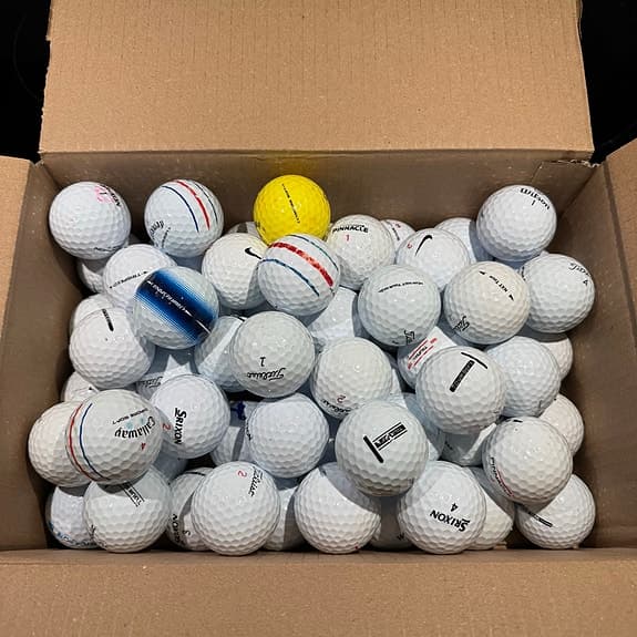 Blandade märken golfbollar 60st