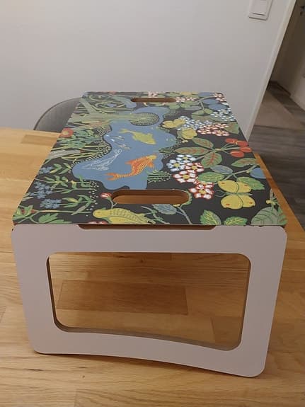 Laptopställ Svenskt Tenn Josef Frank Paradiset svart