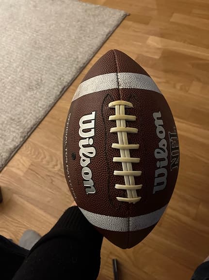 Wilson NFL amerikansk fotboll brun