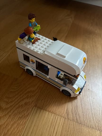LEGO husbil vit