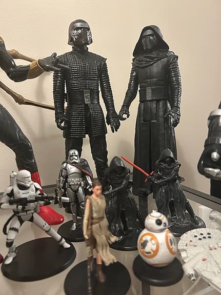 Marvel och Star Wars figurer