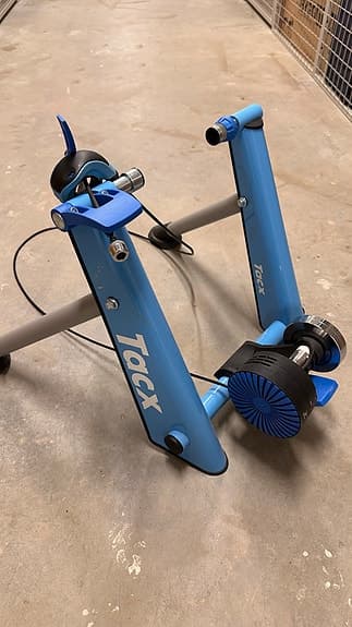 Tacx cykeltrainer blå
