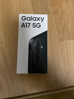 Samsung Galaxy A17 5G mobiltelefon 128 GB svart