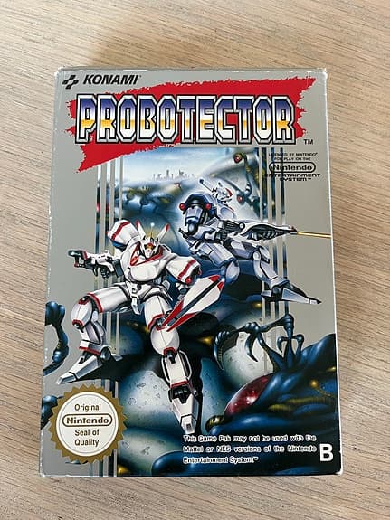Konami Probotector NES CiB