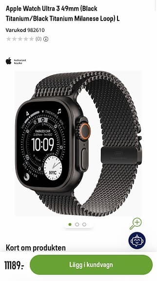 Apple Watch Ultra 3 - NY