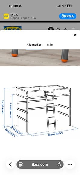 Loftsäng