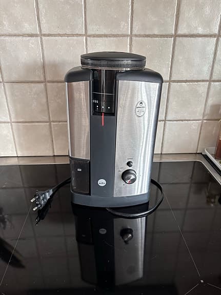 Wilfa kaffekvarn elektrisk svart rostfritt stål WSCG-2