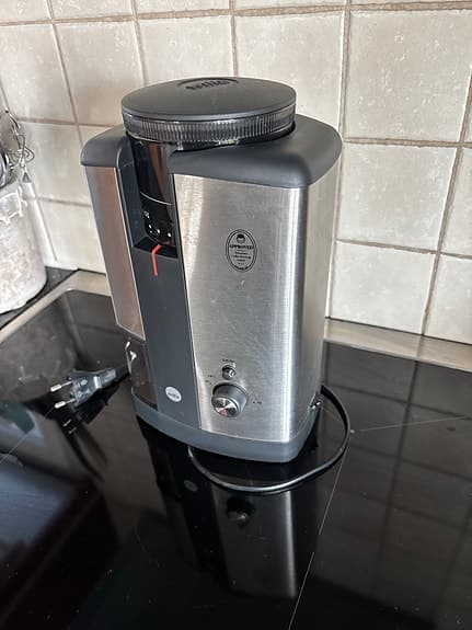Wilfa kaffekvarn elektrisk svart rostfritt stål WSCG-2