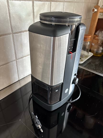 Wilfa kaffekvarn elektrisk svart rostfritt stål WSCG-2
