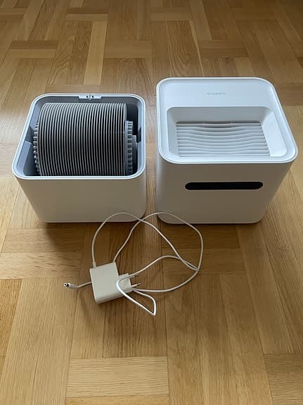 Två stycken smarta luftfuktare Smartmi/Xiaomi