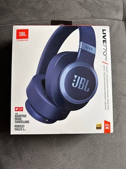 JBL Live 770NC hörlurar trådlösa over-ear blå