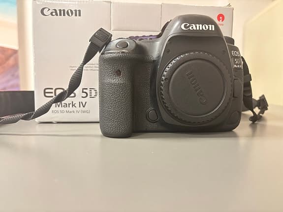 Canon EOS 5D Mark IV digital systemkamera svart
