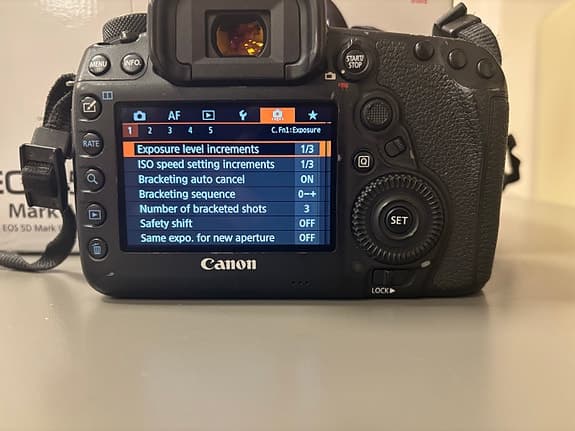 Canon EOS 5D Mark IV digital systemkamera svart