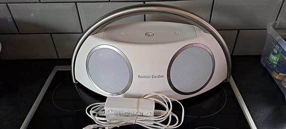 Harman Kardon bärbar högtalare vit