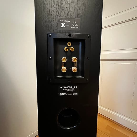Dynavoice Challenger M-65 EX v4 högtalare golvstående svart