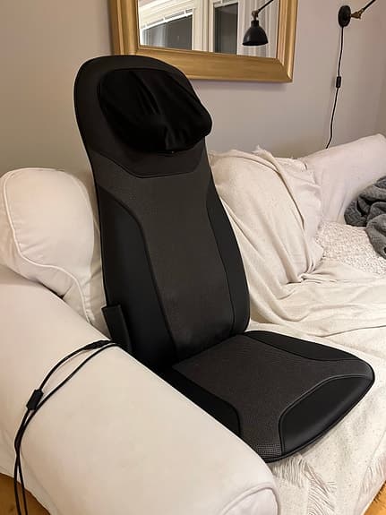 Massage säte med fjärrkontroll