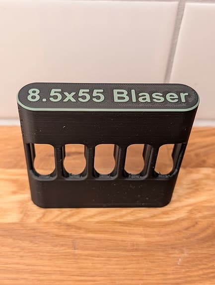 Patronklämma 8,5x55 Blaser